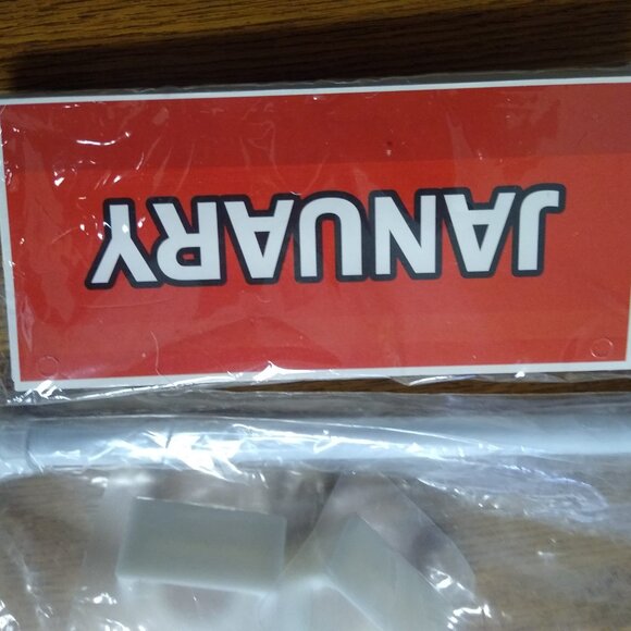 Crayon Flip Calendar for Classroom Crayon Themed Bright Colors Calendar - Picture 4 of 4